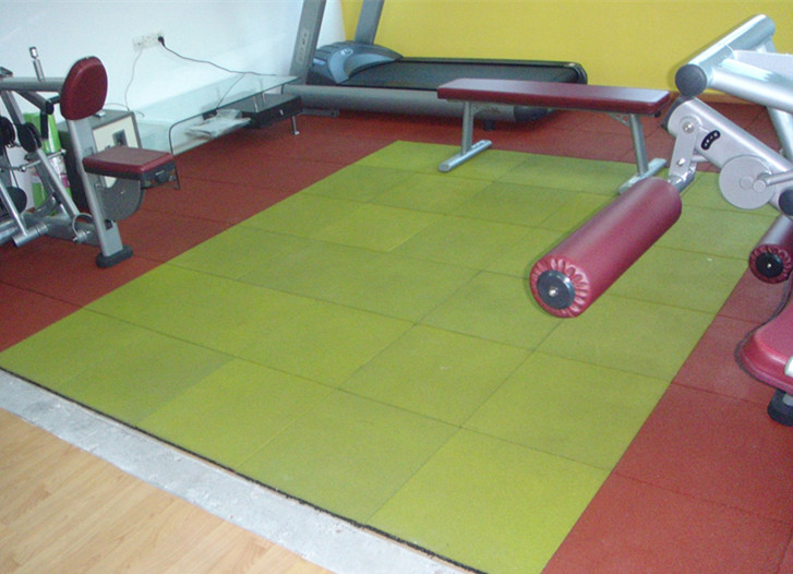 橡膠地墊